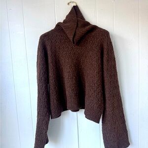 Chic Thick Brown Winter/Fall Turtleneck